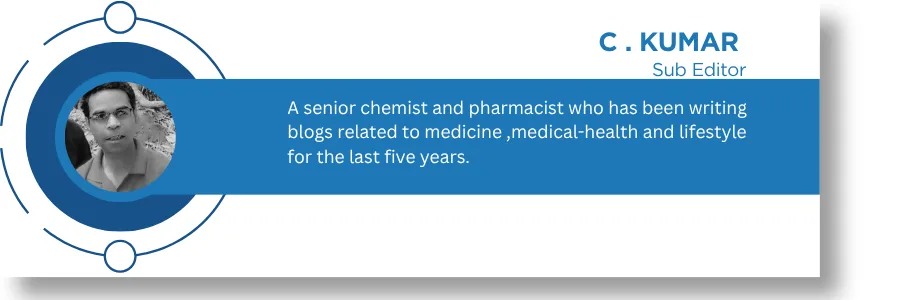 a senior chemist and pharmacist who has been writing blogs related to medicine medical health and lifestyle for the last five years